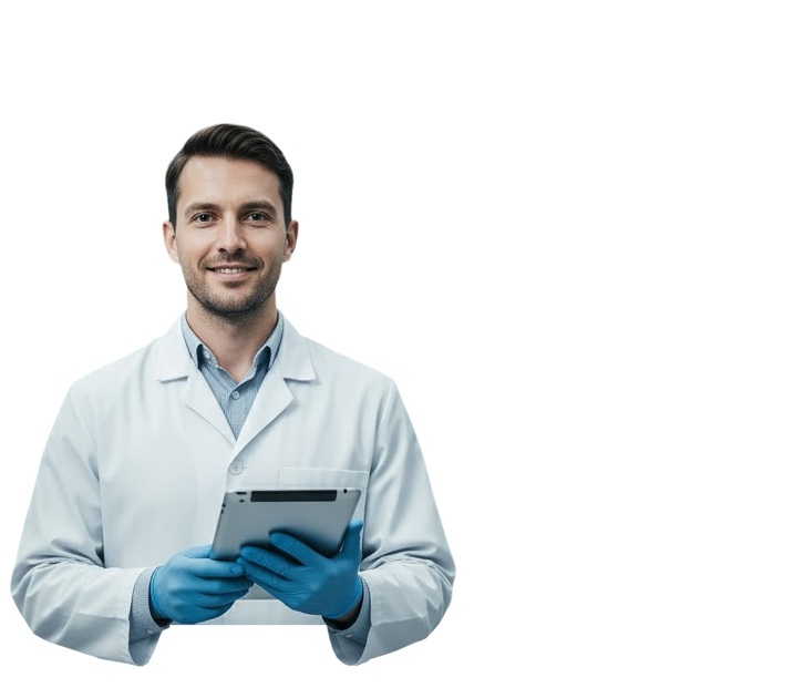 Ilustračné fotografie - Dělník čistá výroba